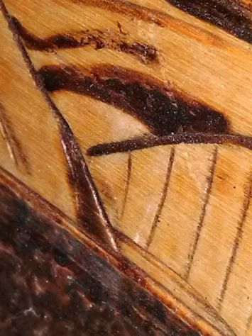 QUADRO MODERNO SU TAVOLETTA DI LEGNO AD INTARSIO - Foto 8