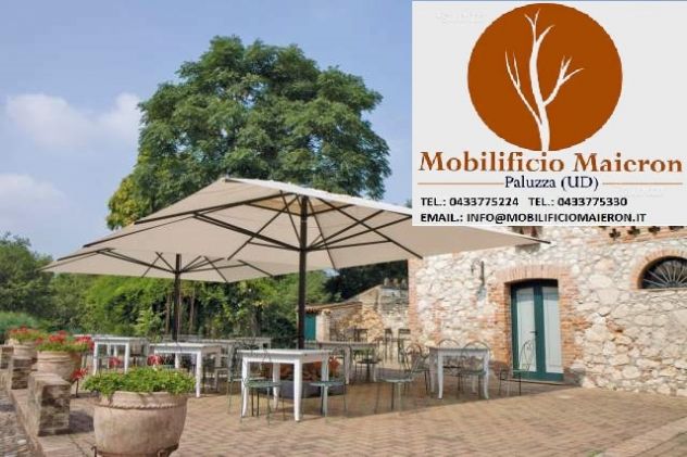 Ombrelloni cod 8154/x, per arredo esterno ristorante