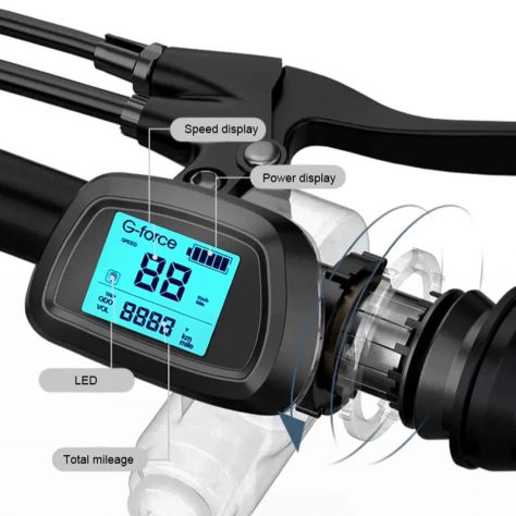 EBIKE PIEGHEVOLE GFORCE G14 48V NUOVO - Foto 6