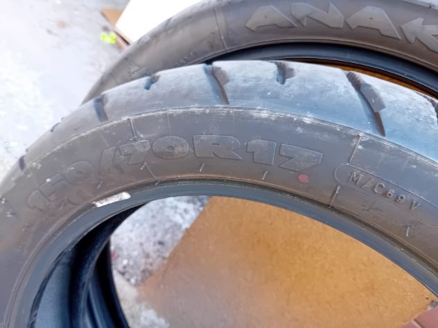 2 gomme da moto MICHELIN ANAKEE 3 90/90r21 54V anteriore e 150/70r17 69V posteri - Foto 5