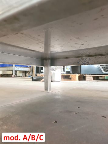 alzatine inox per camere bianche usate - Foto 5