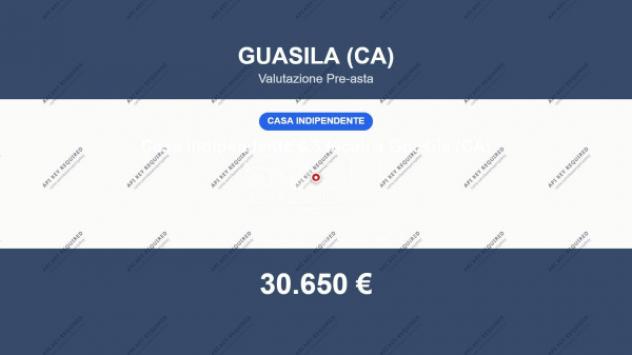 Immobile in asta di 98 m² con più di 5 locali e box auto in vendita a Guasila