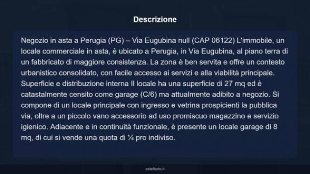 Immobile in asta di 27 m² in vendita a Perugia - Foto 4