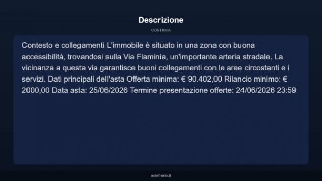 Immobile in asta di 83 m² in vendita a Riano - Foto 10