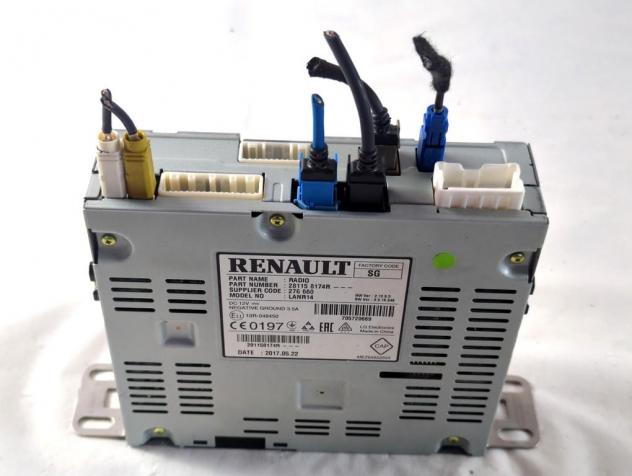 281158174R AUTORADIO RENAULT MEGANE 4 1.5 D 81KW 6M 4P (2017) RICAMBIO USATO (NON FORNIAMO CODICE AUTORADIO, MA SOLO NUMERO DI TELAIO VEICOLO) - Foto 5