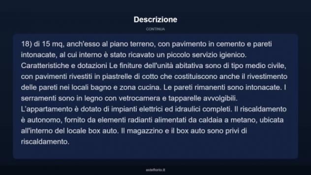 Immobile in asta di 121 m² con più di 5 locali e box auto in vendita a Acqui Terme - Foto 10