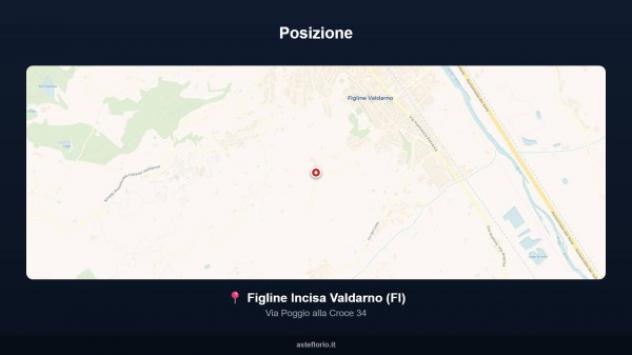 Immobile in asta di 356 m², box auto in vendita a Figline e Incisa Valdarno - Foto 3