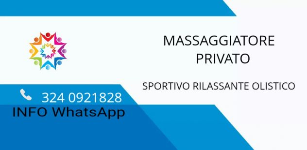 MASSAGGIATORE SERALE Tel:3240921828