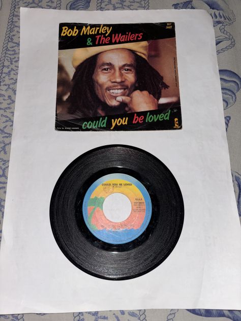 VINILE OTTIME CONDIZIONI RARO 45 GIRI:BOB MARLEY”COULD YOU BE LOVED”1’STAM - Foto 3