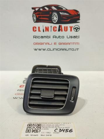BOCCHETTA ARIA CRUSCOTTO DX KIA Cee'd Serie Sporty wagon 97490-A2000WK 97490-A2000 D4FB (1218)