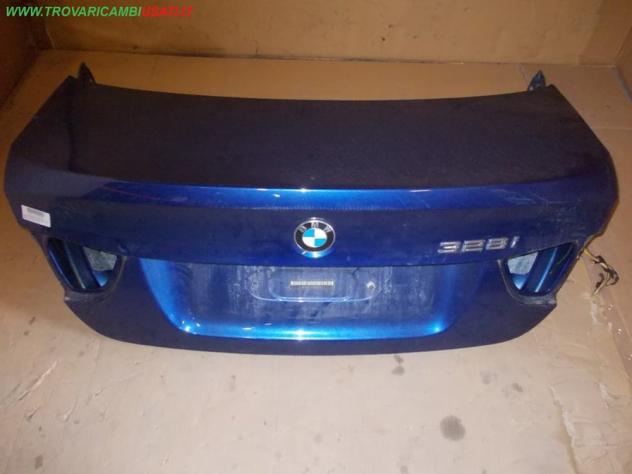 COFANO POST. AZZURRO MET. 09  BMW Serie 3 E90 4 porte  Carrozzeria  Lamierati esterni  Cofano  Cofano ant. BMW - Serie 3 E90 4 porte - 01-10-2008 - 01