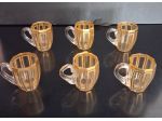 Set da liquore Baccarat modello Cannelures presente nel cataloghi del 1916 co