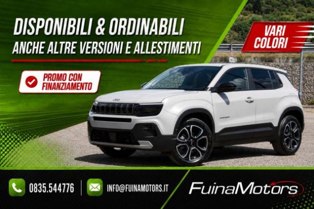 JEEP Avenger 1.2 Turbo 100 CV Summit MANUALE NUOVO rif. 23884030