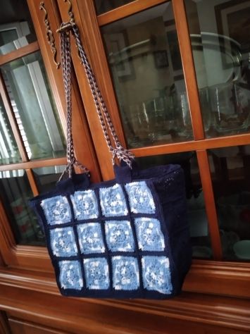 BORSA FATTA A MANO A UNCINETTO - Foto 2