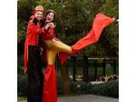trampoliere giocoliere artista di strada