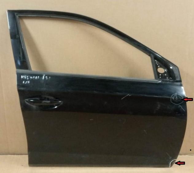 PORTA ANT. DX NERO MET. (No Alz.) C/S. (Piccole Ammaccature) 999-U1298293 Carrozzeria  Lamierati esterni  Porte  Porta ant. dx. HYUNDAI - i 20 - 01-11