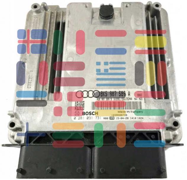 0281031731 8K5907589A Audi A5 3.0 centralina motore Bosch