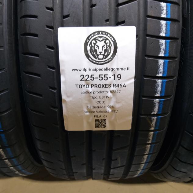 4 GOMME 225 55 19 TOYO A67227 - Foto 2