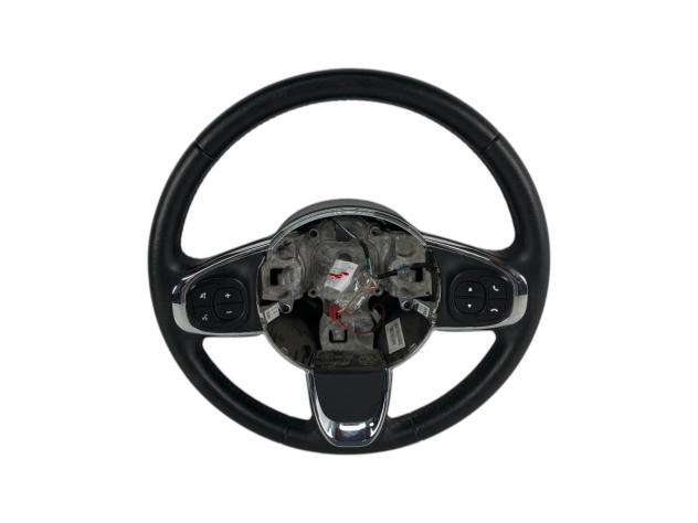 Volante In Pelle Nera Fiat 500 Restyling - 40798