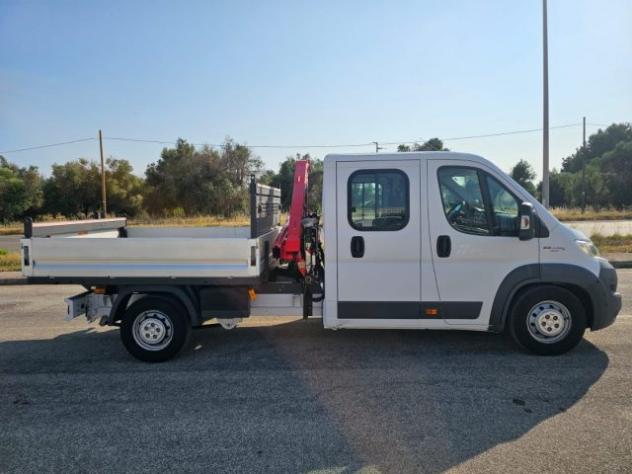 FIAT Ducato 35 2.3 MJT 130CV PM CABINATO MAXI CON GRU FASSI rif. 23816623 - Foto 5