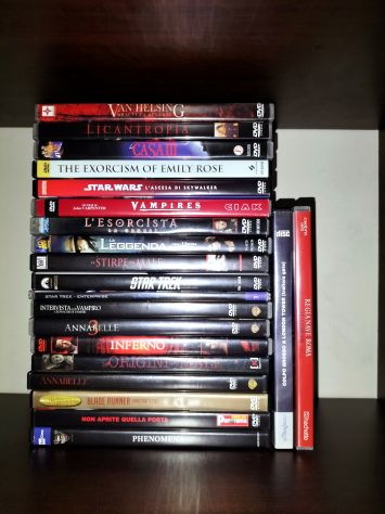 20 DVD *HORROR FANTASCIENZA DOCUMENTARI* Vendo/Scambio con libri esoterismo
