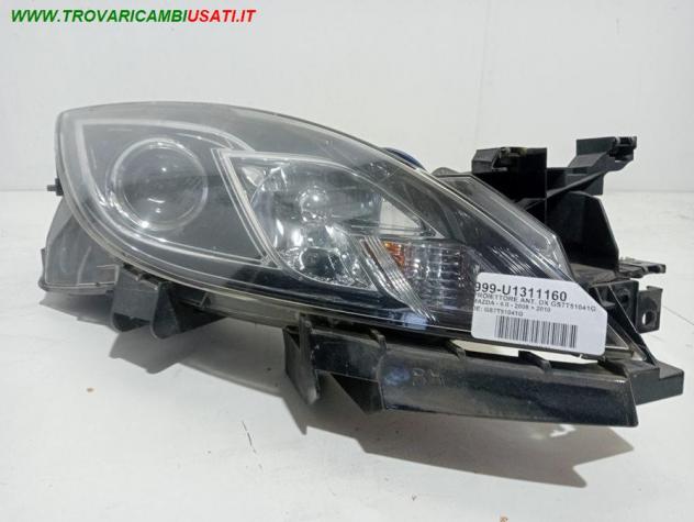 PROIETTORE ANT. DX GS7T51041G 999-U1311160 Parti elettriche  Fanaleria  Proiettori  Proiettore ant. MAZDA - 6 II - 2008  2010, MAZDA - 6 II SW - 2008
