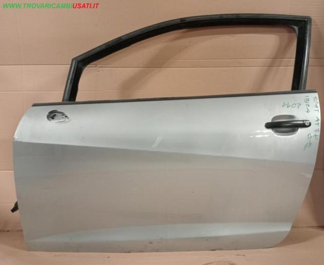 PORTA S. ARGENTO (NO ALZ.) SEAT IBIZA (6J) 5p / SC 3p Carrozzeria Lamierati esterni Porte Porta ant. sx. SEAT - IBIZA - 01-05-2012 - 01-05-2015, S
