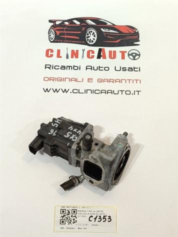 VALVOLA EGR MAZDA CX-5 Serie K5T70874 SH diesel 2191 (1216) - Foto 2