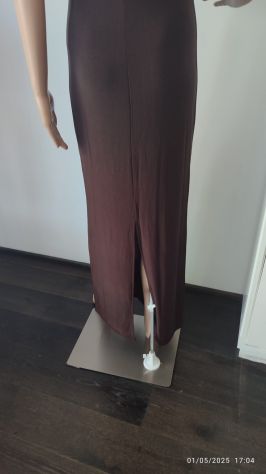 Abito lungo marrone Marsan - Foto 7