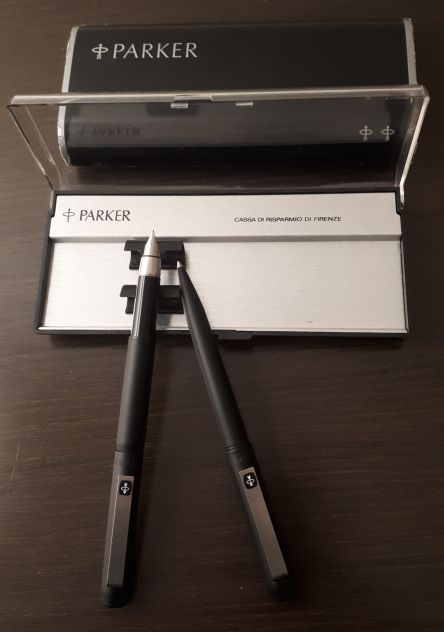 PARKER Duo Set con Penna a Sfera e Penna Stilografica, SERIE 25. - Foto 4