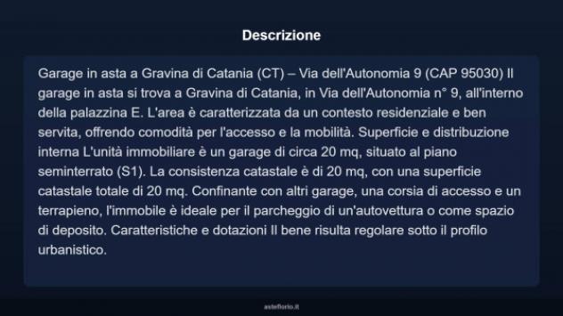 Immobile in asta di 20 m² in vendita a Gravina di Catania - Foto 10