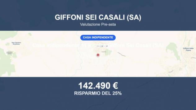 Immobile in asta di 935 m² con più di 5 locali e box auto in vendita a Giffoni Sei Casali
