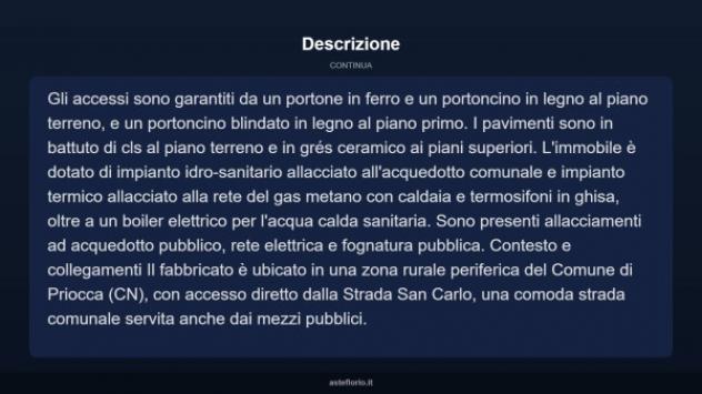 Immobile in asta di 76 m² in vendita a Priocca - Foto 12
