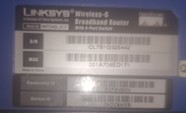 Linksys WRT54GL v1.1 con DDWRT con problemi - Foto 3