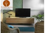 Mobili Moderni In Legno Porta tv a parete in legno di pino. Cod 12048
