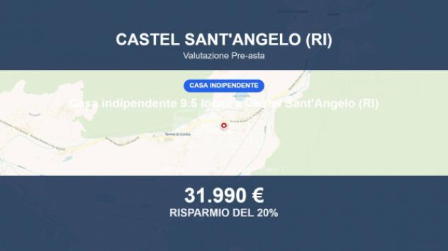 Immobile in asta di 205 m² con più di 5 locali in vendita a Castel Sant'Angelo