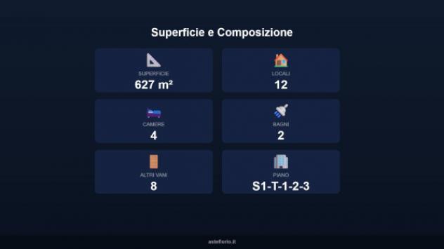 Immobile in asta di 627 m² con più di 5 locali e box auto doppio in vendita a Castelvetro di Modena - Foto 18
