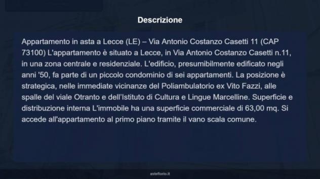 Immobile in asta di 63 m² in vendita a Lecce - Foto 18