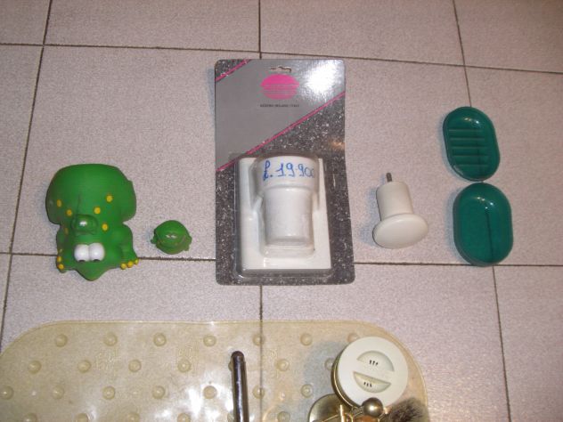 Bagno mercatino lotto/stock di 10 oggetti. - Foto 3