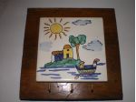 APPENDICHIAVI IN LEGNO+CERAMICA