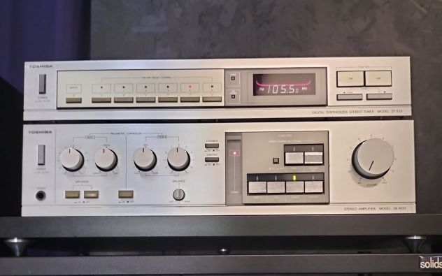 TOSHIBA SBM33 + STS33 amplificatore + sintonizzatore - Foto 3