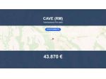 Immobile in asta di 90 m² in vendita a Cave