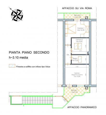 Appartamento da rifinire