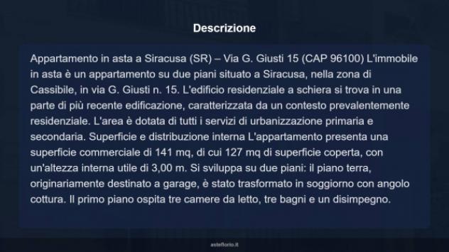 Immobile in asta di 141 m² in vendita a Siracusa - Foto 10