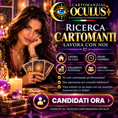 Oculus Cartomanzia Lavora con noi da casa