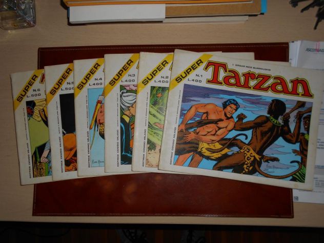 Primi 6 numeri di Tarzan(Super)