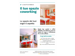 spazio per il tuo lavoro in centro a milano