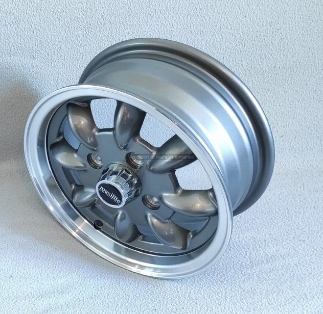 Minilite 5x12 4x101,6 et31 silver mini epoca - Foto 9