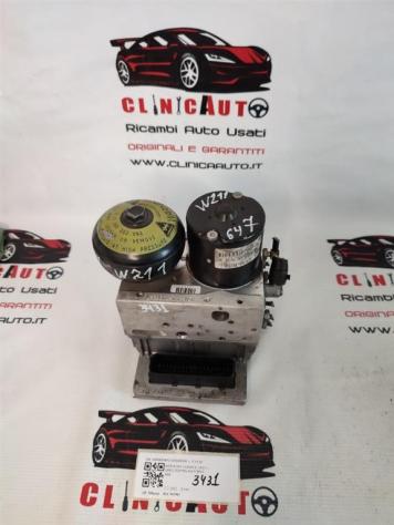 CENTRALINA ABS MERCEDES Classe E Berlina W211 A0054319612 0265960036 647961 diesel 2685 (0207)