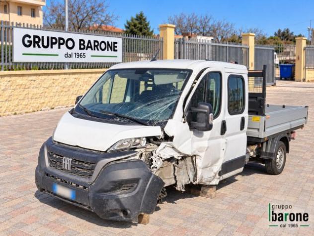 FIAT DUCATO 7 POSTI CON GRU SINISTRATO 2300 rif. 24079193